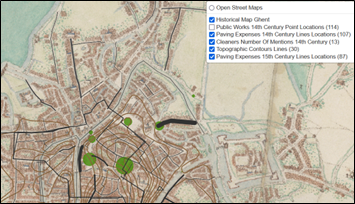 ProSanitate's tweet image. 3/🧵1- The health map of Ghent allows us to not only visualize and query the #spatialdistribution of late medieval public health actions but also to explore public health strategies by overlaying them with other datasets 👀

#publichealth #urbanplanning #spatialhistory #ghent