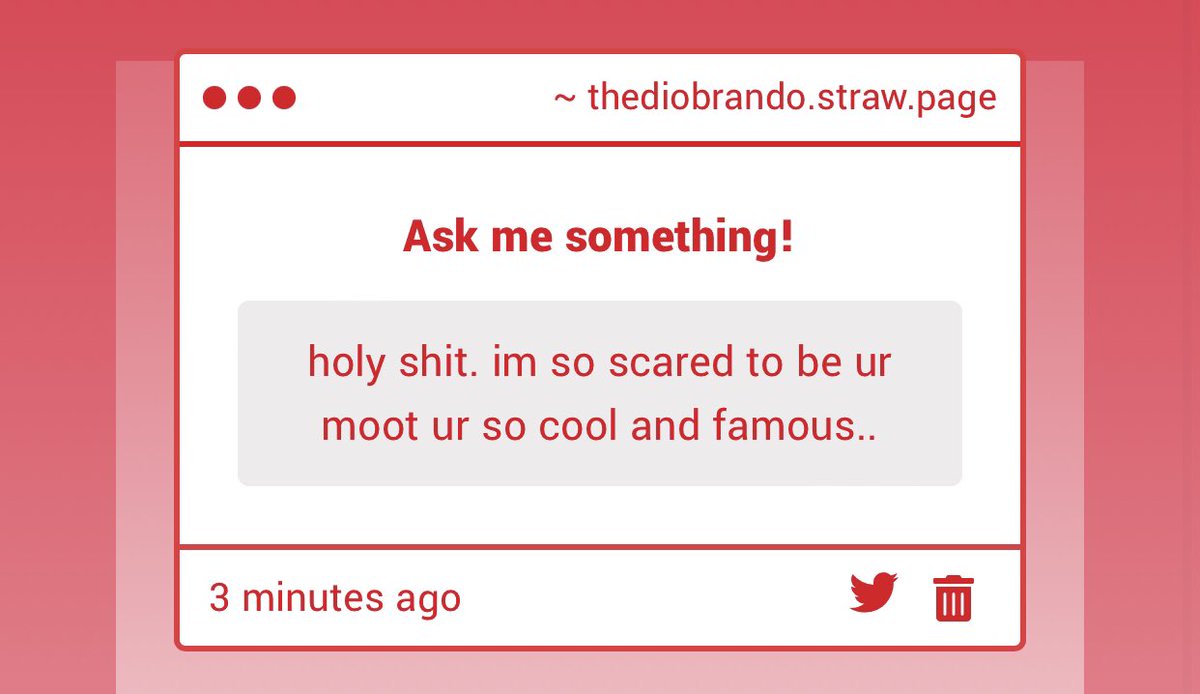 heh . thanks anon. i KNOW. heh thediobrando.straw.page