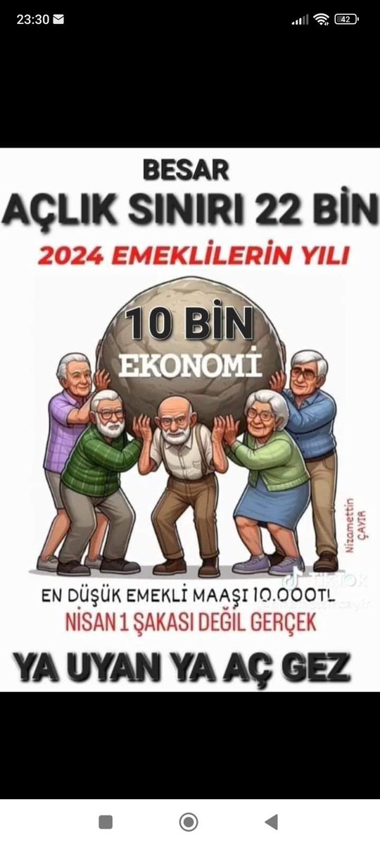 orhanoztemel's tweet photo. Hayatı boyu çalışmış ülke ekonomisine katkı sağlamış insanlara bu yapılırmı vijdan nerde #EmekliBittinizDedi https://t.co/4ExQpMQ6aS