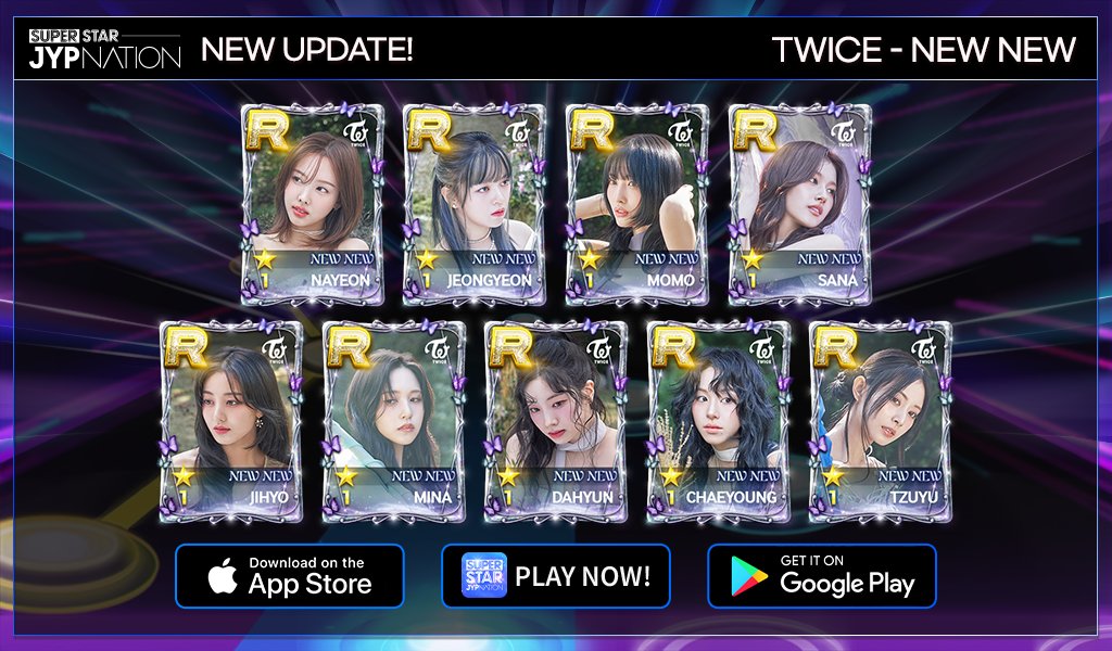 [🎹] TWICE - NEW NEW SONG & PACKAGE & MISSION UPDATE! NEW NEW 한정 테마를 지금 바로 슈스제에서 만나보세요! Get the limited theme right now on SSJ! 🛍 bit.ly/3pzCRdy #슈퍼스타제이와이피네이션 #SUPERSTARJYPNATION #슈스제 #SSJ #TWICE #트와이스 #WithYOUth❤‍🔥 #ONESPARK💥