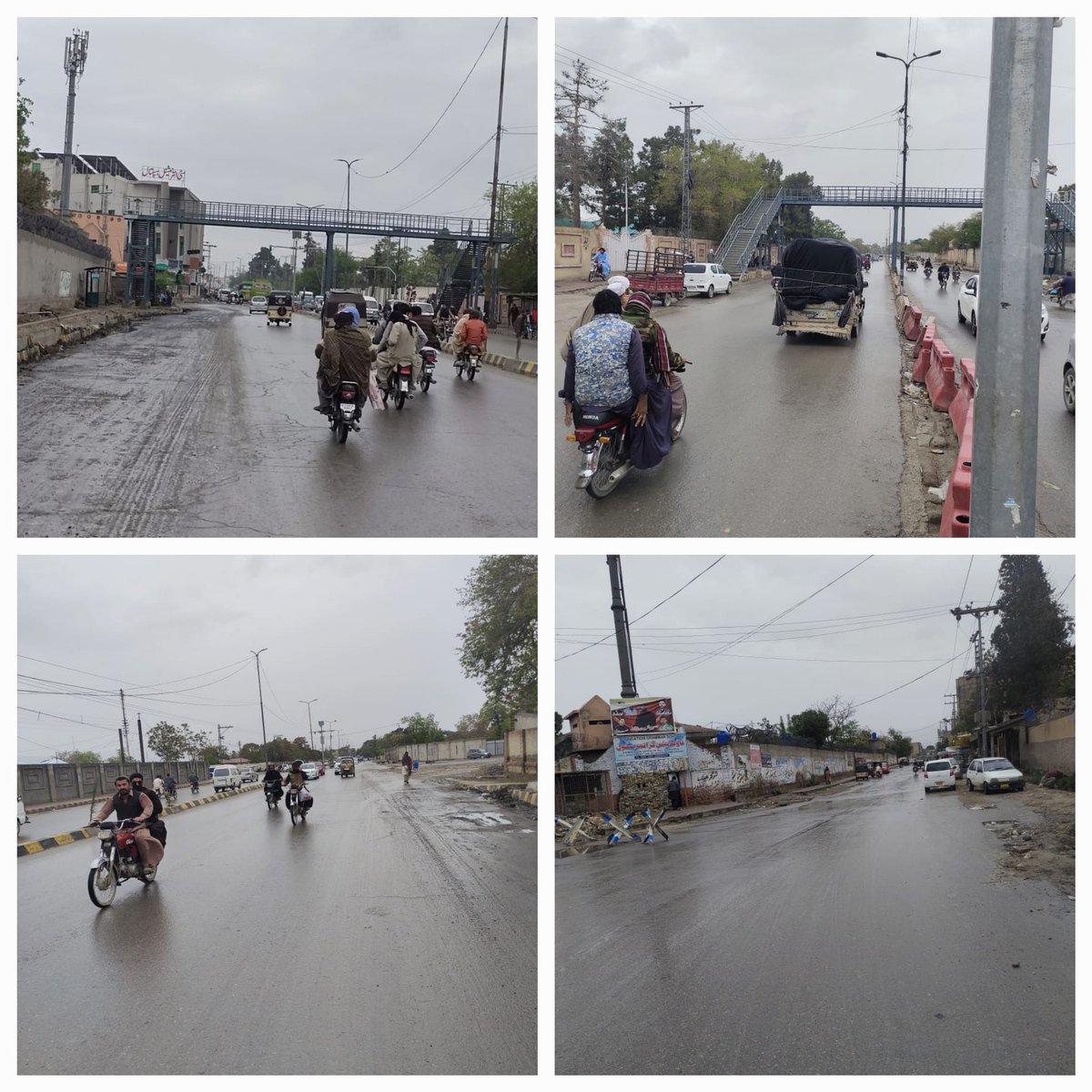 Despite the #rain 's persistence, #Quetta streets remain spotless, a testament to the tireless dedication of @MCQuettaGov . With every drain cleared, every nullah flowing freely, they exemplify resilience and commitment. Let's shower them with appreciation @hamzashafqaat