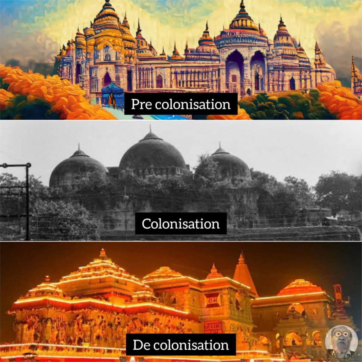 Decolonisation is beautiful #RamMandir
#RamNavami #BabriMasjid