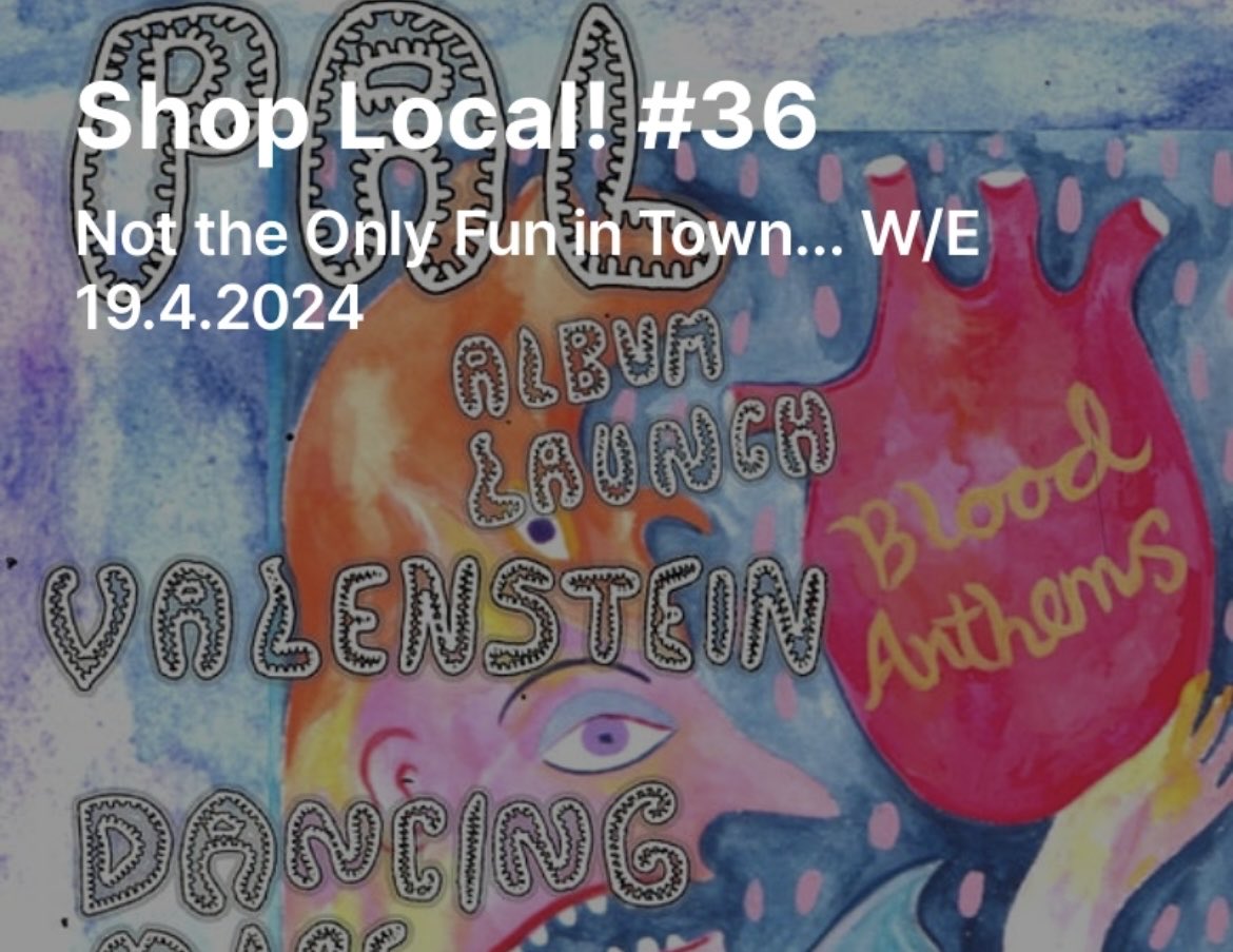 New on The Noise of Art… Shop Local! #36 Edinburgh’s weekend starts here. neilcooper.substack.com/p/shop-local-36 Banshee Labyrinth: Outhouse: Whitespace: Argyll Bar: Fruitmarket: La Belle Angele: Wee Red: Paradise Palms: Pianodrome: Edinburgh Sculpture Workshop: Leith Depot: Voodoo Rooms.