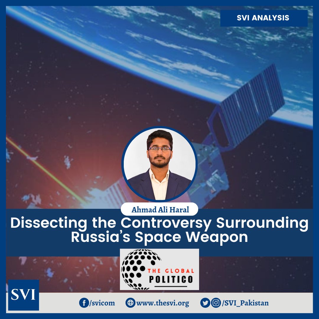 🇷🇺🛰️SVI Analysis |

'Speculation surrounds two main possibilities regarding #Russia’s activities in space; one suggests the placement of nuclear weapons while the other involves the deployment of a #nuclear-powered #satellite with #electronicwarfare capabilities.'

✍️SVI