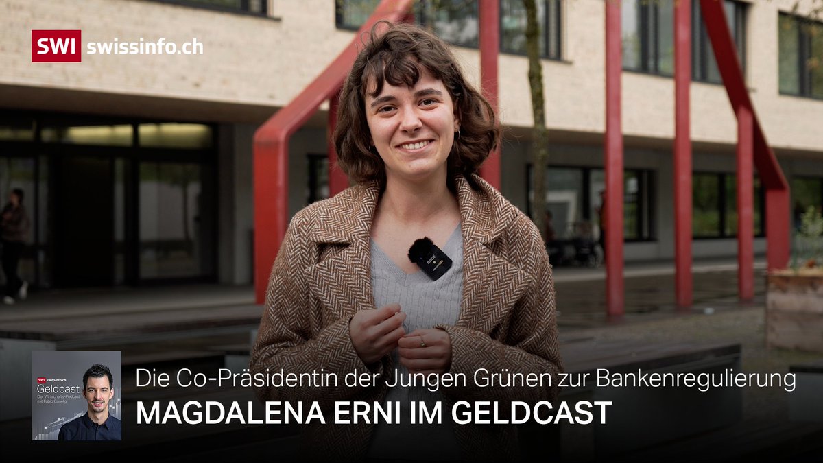 Mit @MagdalenaErni_, Co-Präsidentin der @jungegruene_ch (@GrueneCH), äussert sich erstmals eine junge politische Stimme zu den bundesrätlichen Plänen zur Bankenregulierung. Jetzt im neuen #Geldcast Update! 🎥 Video: youtu.be/YA2LcolI9J8 🎙️ Audio: spoti.fi/3xsKAxT