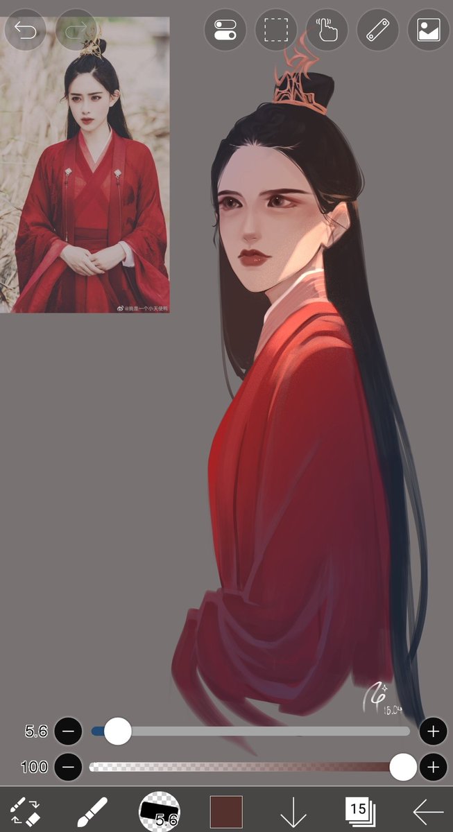 Моя любимая девочка 💔 #mdzs #wenqing