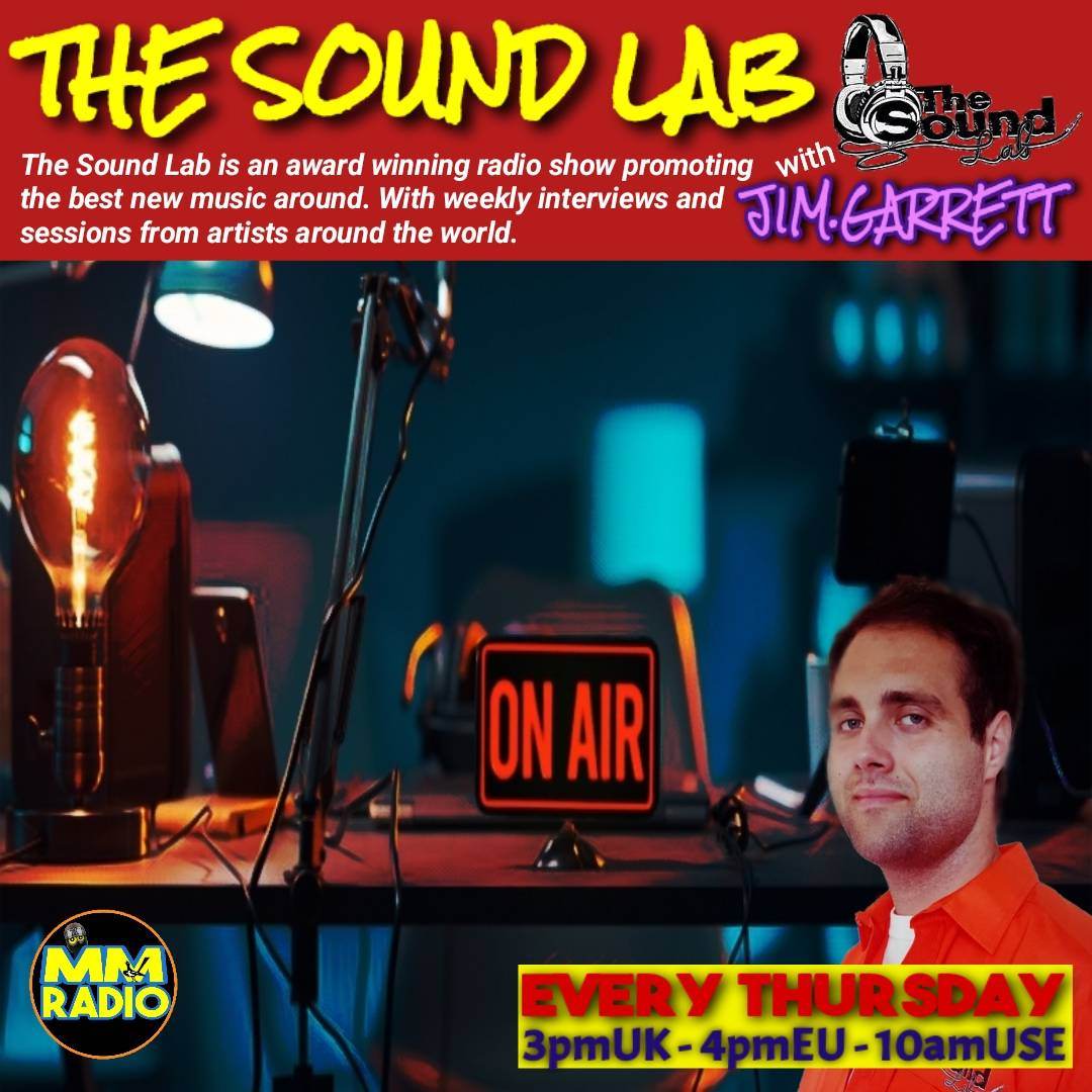 ☝️Tune in to the 'THE SOUND LAB' with Jim Garrett, bringing you the latest music news and interviews from around the globe👉AIRING Thursday APR 25 on MM Radio at mm-radio.com @TheSoundLabYES @dorner_martina @caravanmediapr @magpie_sally