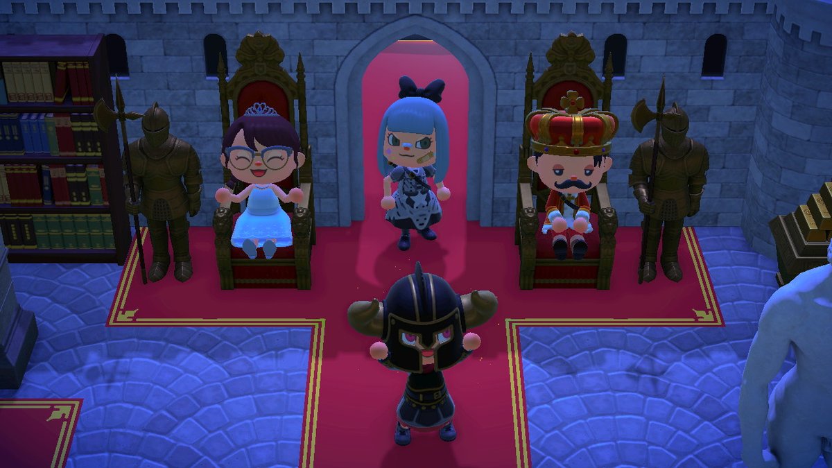 AthenaStarr18's tweet photo. Royal fun on Anor Erael #AnimalCrossing #ACNH #NintendoSwitch https://t.co/GPv92459CD