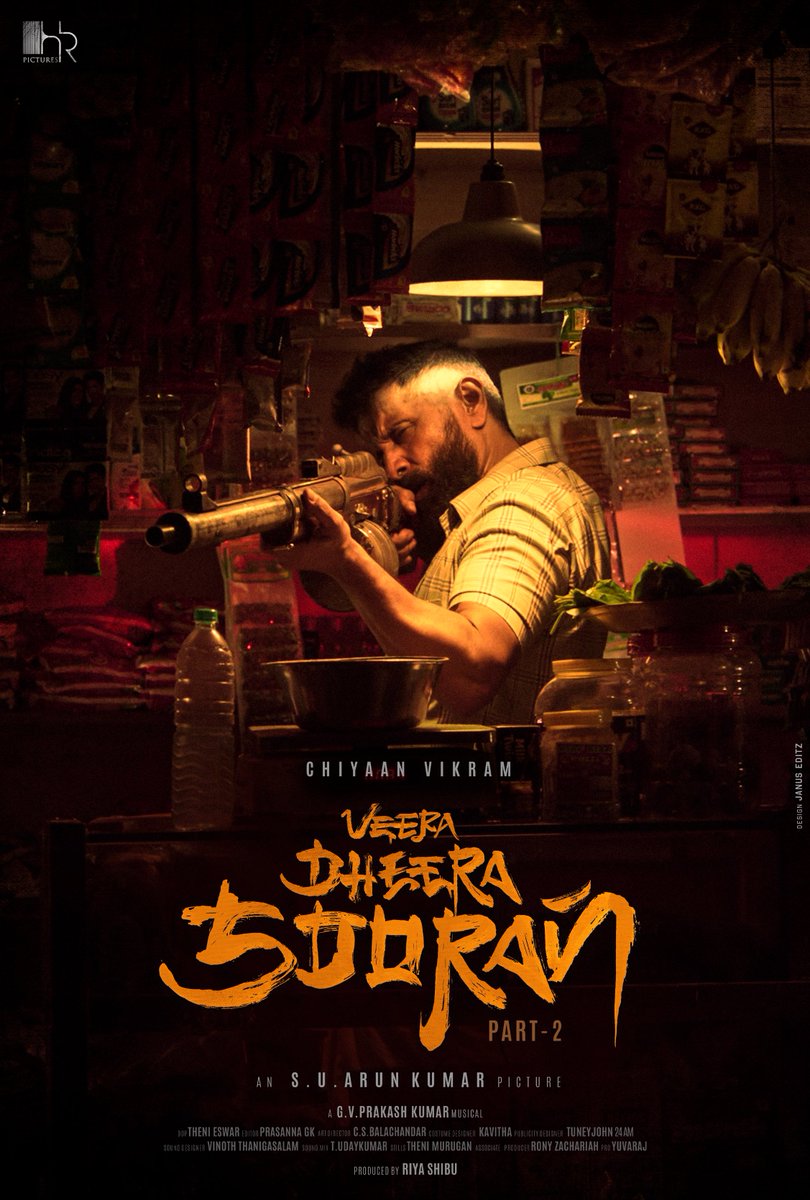 Itz_Janus's tweet photo. Here is my small design for #VeeraDheeraSooran Part 2 | #ChiyaanVikram #Chiyaan62

@chiyaan @iam_SJSuryah @gvprakash @officialdushara @thenieswar @editor_prasanna @winanoath @tuneyjohn @riyashibu_ @shibuthameens @hridhuharoon @propratheesh @shkarthik @beyondmediapres @sooriaruna https://t.co/n6H1u4HlOz