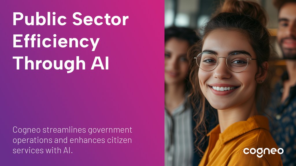 Discover how Cogneo is transforming government operations to be more efficient and citizen-friendly with AI. #PublicSector #GovTech #AI #Innovation #DigitalTransformation #Cogneo