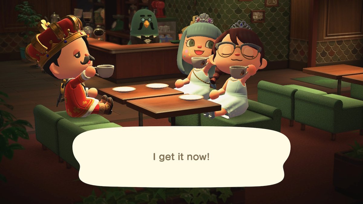 AthenaStarr18's tweet photo. Royal tea party ♡ #AnimalCrossing #ACNH #NintendoSwitch https://t.co/U6sBzScYmB
