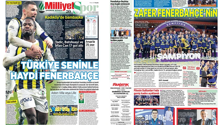 📰Bugün gazetelerde öne çıkan tüm FENERBAHÇE manşetlerine hızlıca göz atabilirsiniz! fenerkolik.org/resim.php?gale…