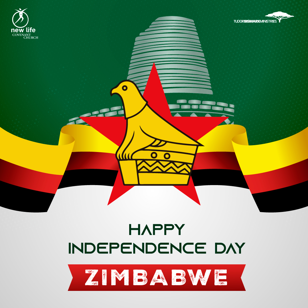 🇿🇼✨ Happy Independence Day, Zimbabwe! ✨🇿🇼 May God continue to guide, protect, and prosper Zimbabwe in the years to come. We pray for peace, prosperity, and harmony for all Zimbabweans, and may our faith inspire hope & transformation in our beloved country. God bless Zimbabwe!
