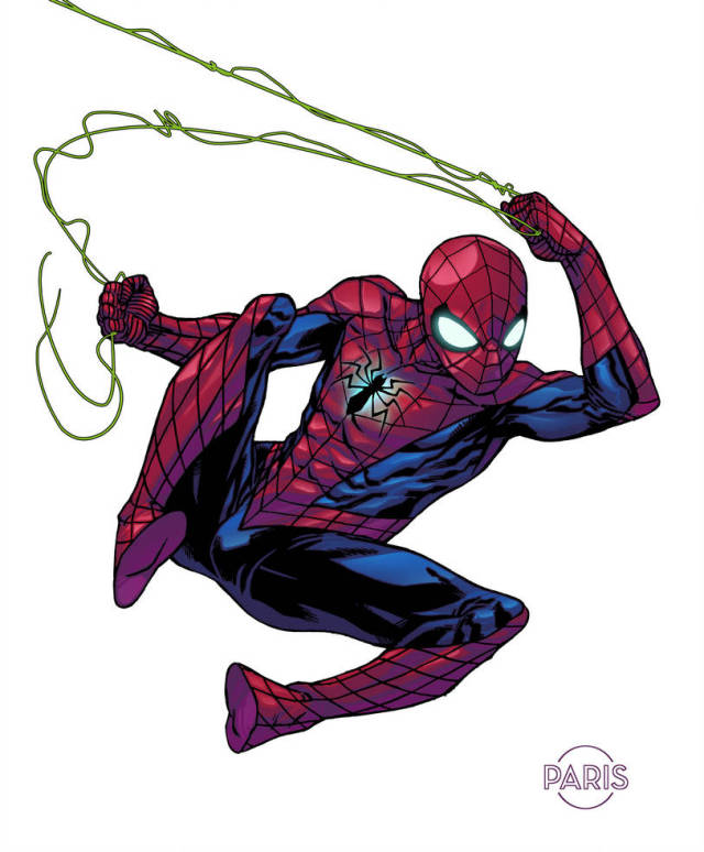 Spider-Man by Paris Alleyne #comicart #comicbookart