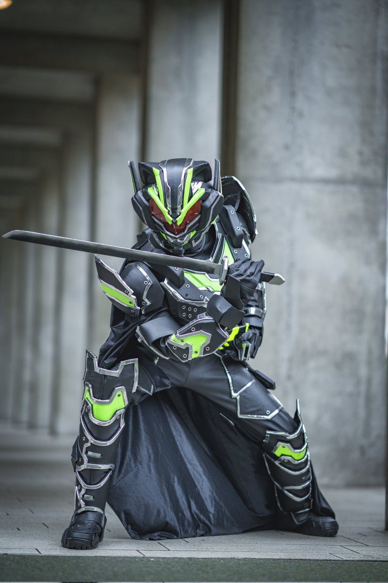 fave pics of my kamen rider tycoon bujin sword cosplay from #sakuracon