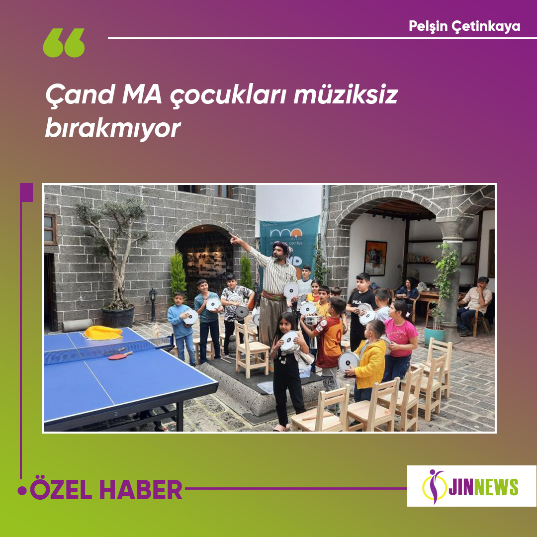 🎶Çand MA çocukları müziksiz bırakmıyor  

#Jinnewshaber #ÇandMA 

jinnews.net/TUM-HABERLER/c…