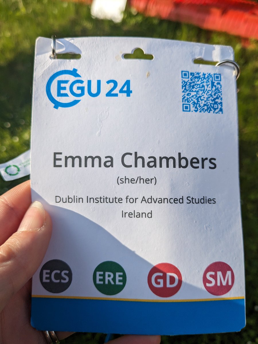 @EGU and interested in thermal conductivity and seismic data? Have a passion for geothermal? Then come along to my talk TODAY in room 0.94/95 at 11.05 #EGU2024 @GsiGroundwater @DIAS_Dublin @dias_geophysics #diasdiscovers