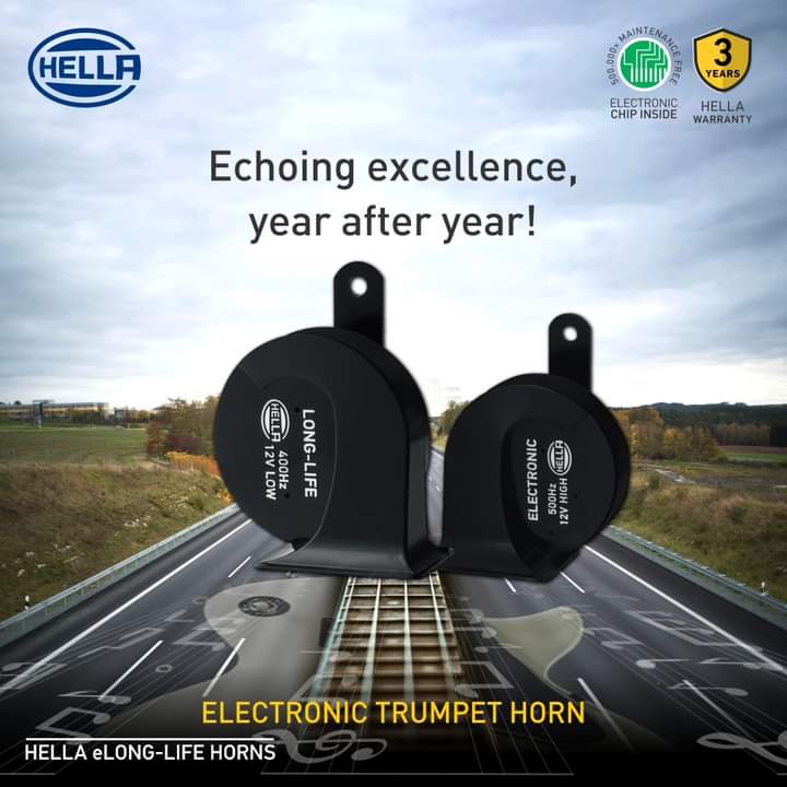 Hear that? It's the sound of a timeless classic that continues to hit all the right notes, season after season.

Get your HELLA Electronic Trumpet Horn today.
📞 04329-221377
         9585391377

#DriveSafe #ETHorn #TrumpetHorn #ElectronicHorn #HornSet #HELLAIndia #BeHeard