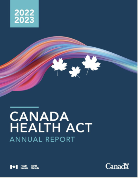 The latest Canada Health Act Annual Report is out It's one of the most interesting annual publications for health policy nerds like me It provides an update on each province's compliance with the Canada Health Act, including unlawful extra-billing and user fees 🧵