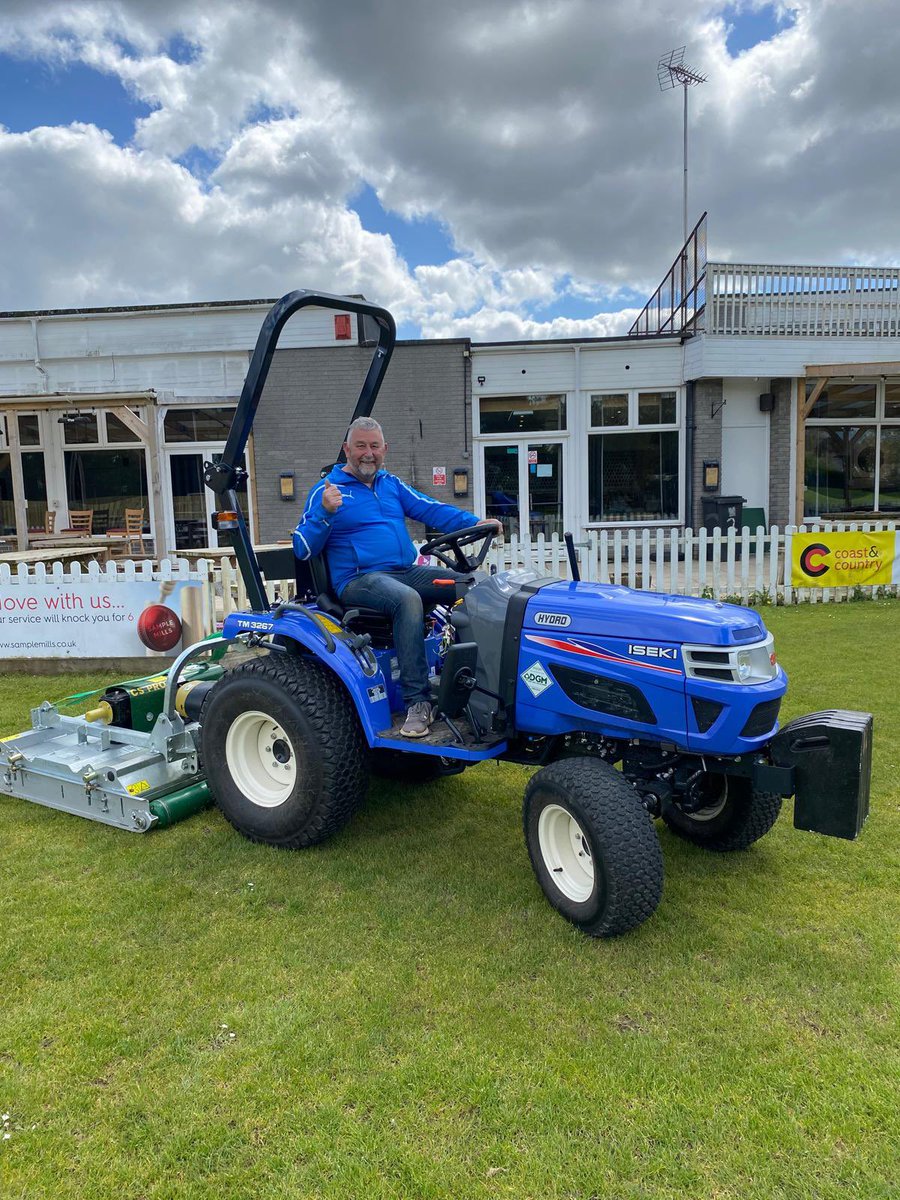 Our grassroots packages are proving really popular at the moment. 

Thanks to Newton Abbot Spurs FC who recently received a new Iseki TM3267 Compact Tractor fitted with Major Roller Mower and Sisis Quadraplay 4-1 tool. 

For info on our packages please contact DGM. 01803 872124