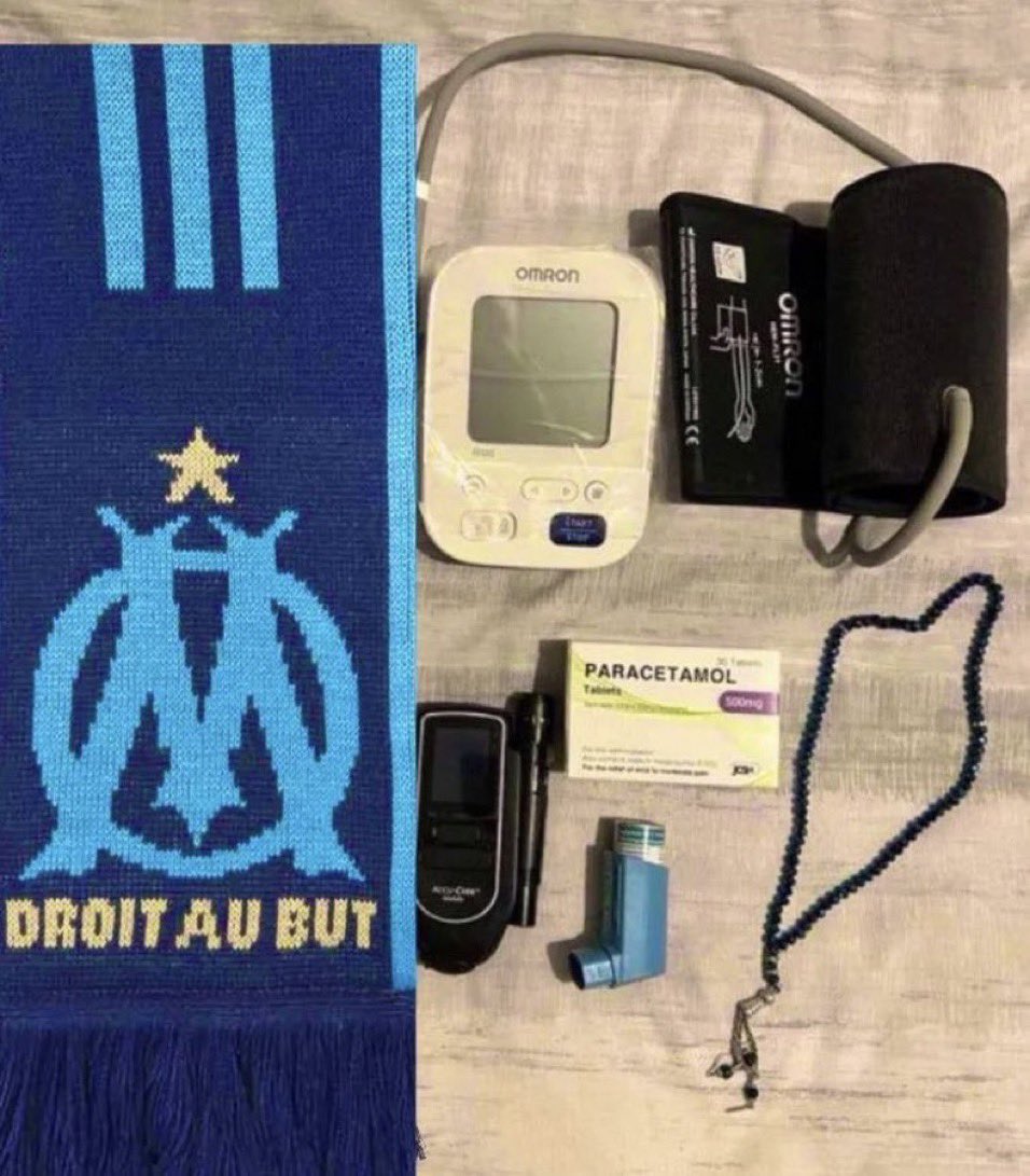 Aujourd’hui on ressort le kit de survie 😅

#TeamOM #OMSLB #OMBenfica #Marseille #Benfica #EuropaLeague