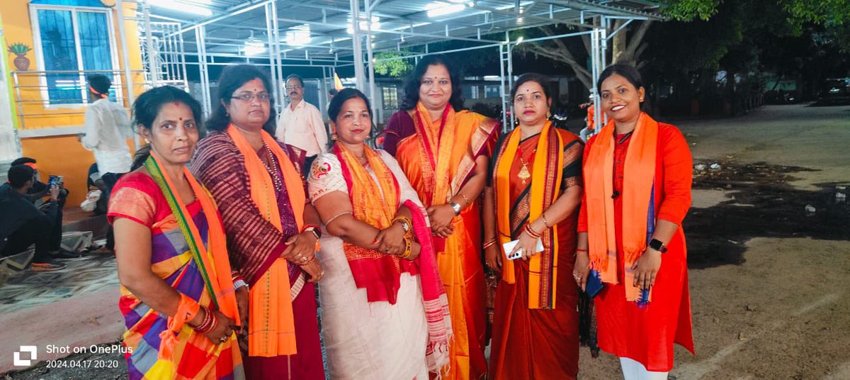 Met Bhadrak district Mahila morcha team on eve of Sri Ram Navami at Bhadrak @blsanthosh