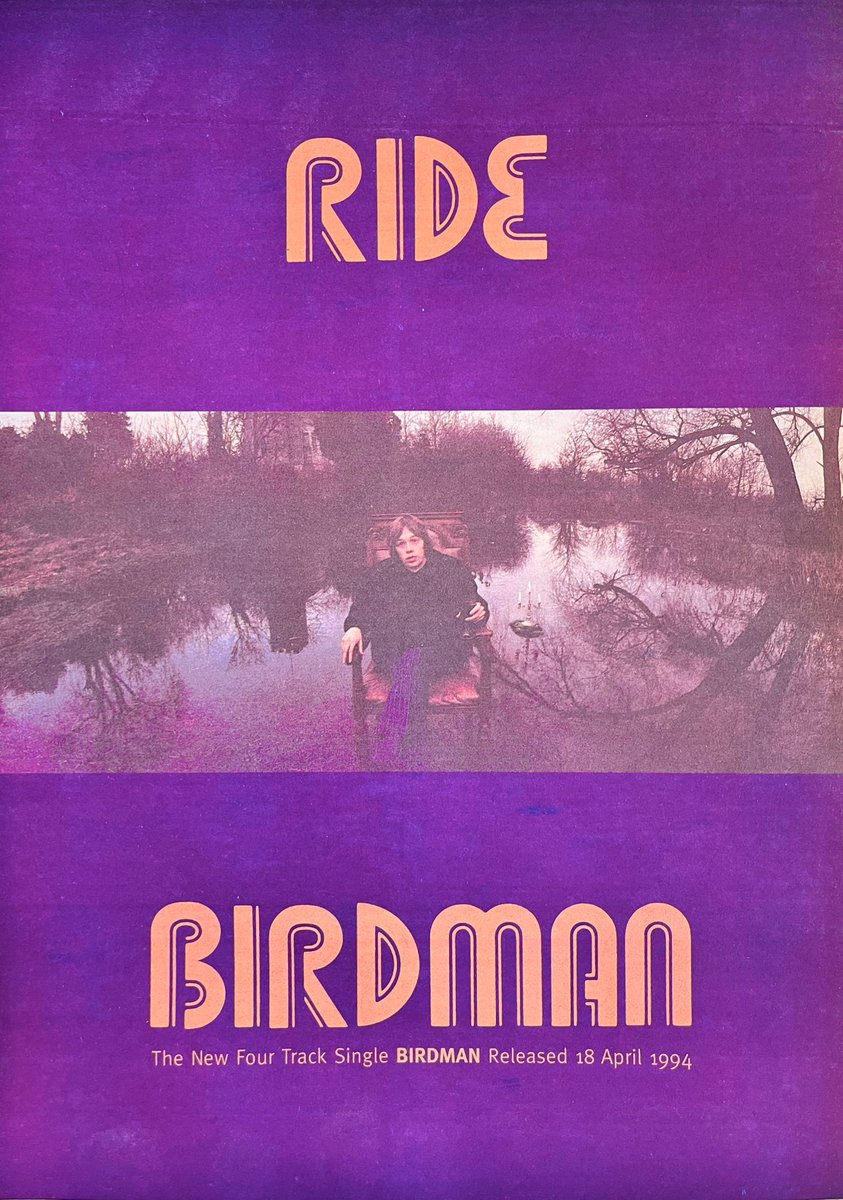 Happy 30th anniversary to “Birdman” by Ride. Who bought a copy of this single?