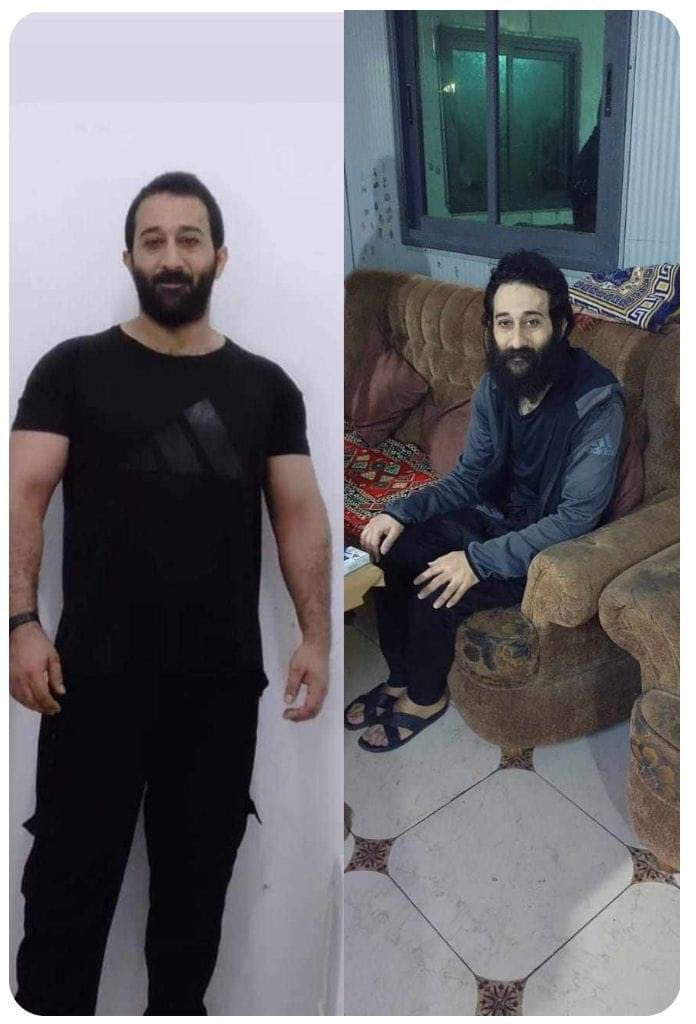 Israeli occupation forces have released Mustafa Al-Eid from the town of Birqin in Jenin after two years of administrative detention. The occasional releases underscore Israel's policy of starvation and brutal treatment of Palestinian political prisoners.