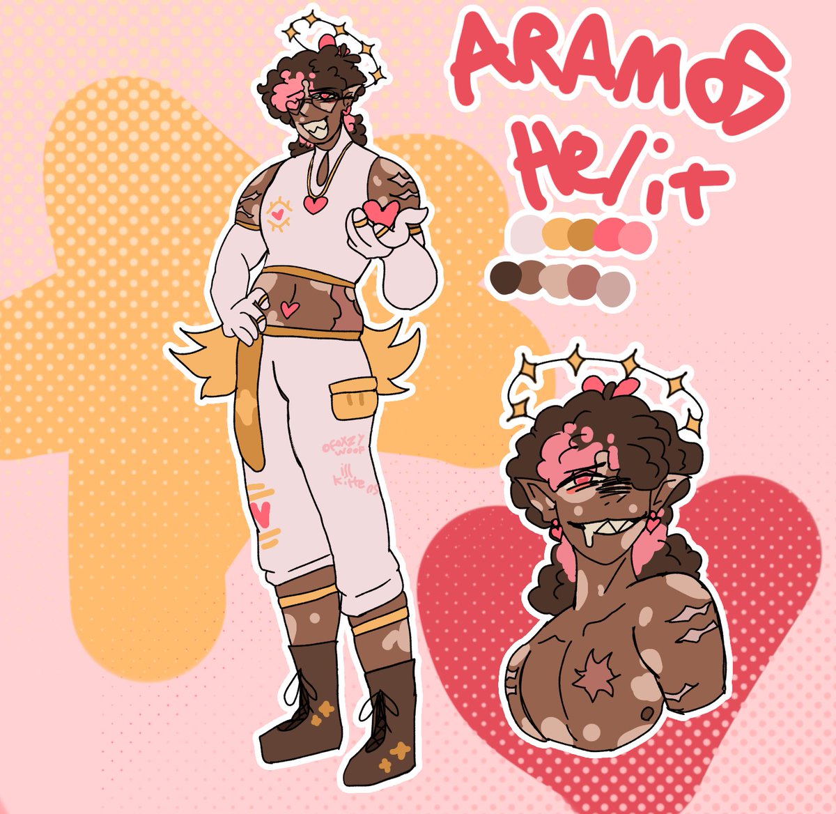 FoxzyWoof's tweet photo. @Artiah669 Aramos my beloved oc https://t.co/709JHnm34Y