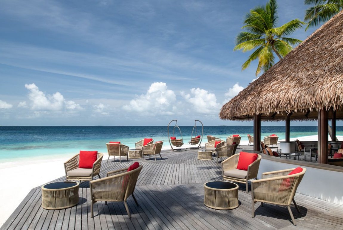 Who needs a rooftop when you've got endless blue skies above? This open-air deck is the perfect spot to catch some rays while you relax 🌴🍹

For more information visit: maldiveswise.com