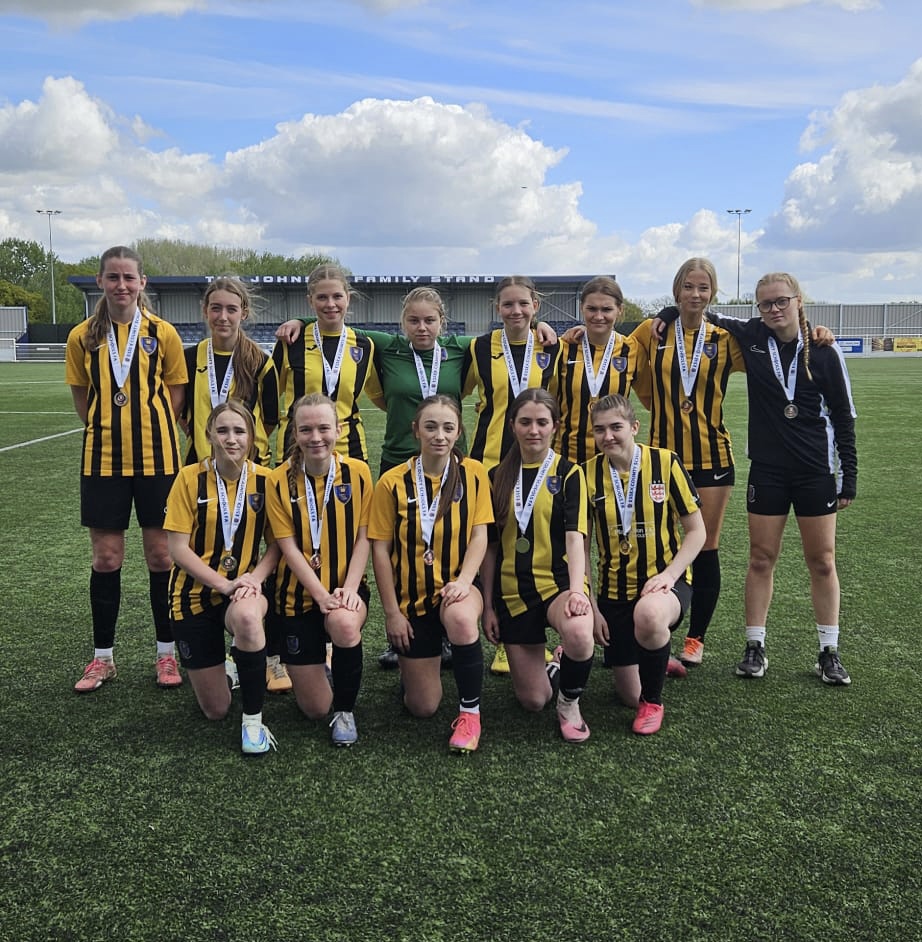 Our U16 girls are @EssexSchoolsFA Runners-Up. An excellent effort to overcome various injuries all season but ultimately beaten by a better team in the final. We are so proud of how far these girls have come as players & as people in the last 5 years! #SHSFootball