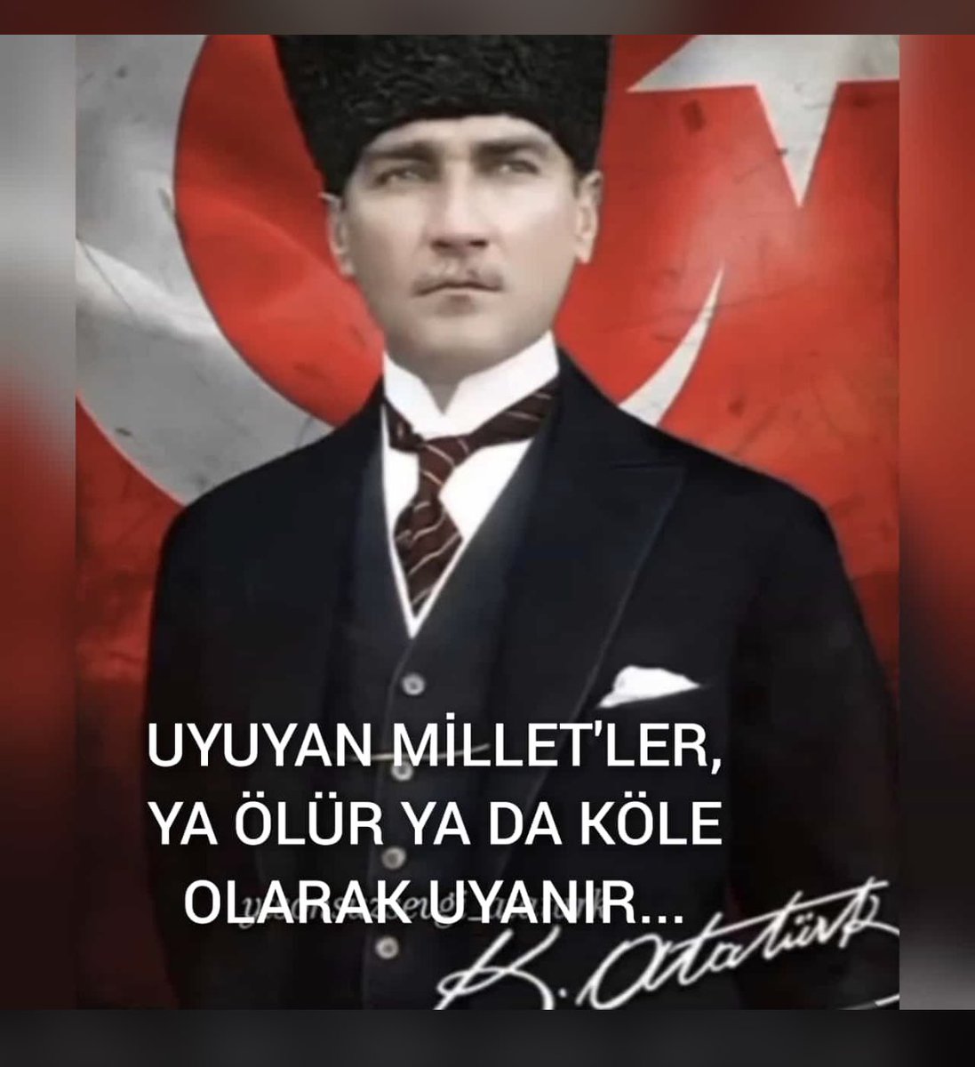 Türk halkı uyan, kendine gel. Dahili düşmanlar , güç topladı ve harici düşmanlarımız ile bu memleketi böl parçala ve yönet politikasını kullanarak yok edilmekteyiz.