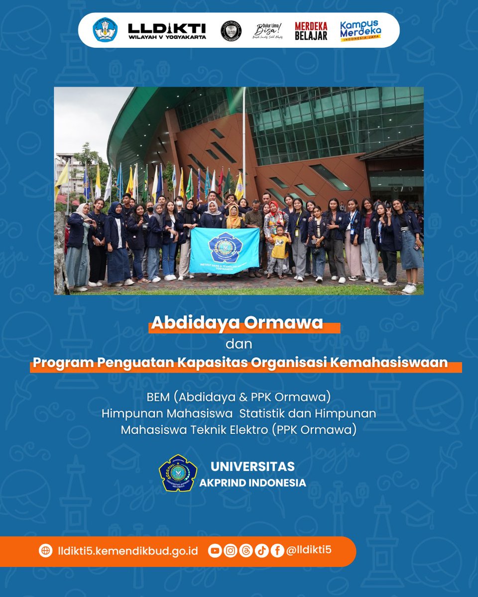 Tahniah Kawand!
* Aurelia Hillary Wibisono &amp; Matthew Kartawinata dari  <a href="/uajy/">Universitas Atma Jaya Yogyakarta</a>
* Muhammad Sholahuddin dari  <a href="/klik_uad/">Universitas Ahmad Dahlan</a>
* BEM, Senat, Himpunan Mahasiswa Statistik dan Himpunan Mahasiswa Teknik Elektro dari Universitas Akprind Indonesia <a href="/AkprindOfficial/">Universitas AKPRIND Indonesia</a>