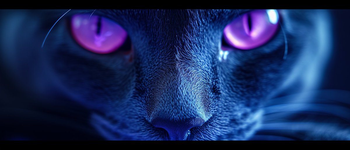 QT with your cat art #aiartcommunity #AIArtworks #aiartist #midjourney #aiart #fantasyart #PurpleArt #AIArt #PurpleLover