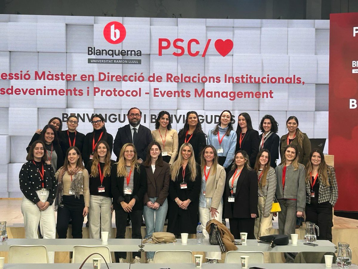 Màster Events Management Blanquerna tweet media