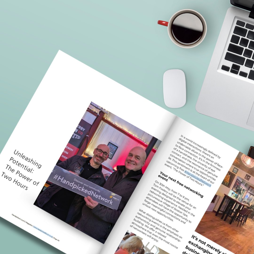Handpicked Local (@handpickedlocal) on Twitter photo Learn more about our #Handpickednetwork (free networking) in your area and see how you can book our next free event  30th May 7-9pm at Tom Foolery Cafe & Bar in our latest E-Magazine >> bit.ly/HPLEMagApril24
#freenetworking #wetherby #harrogate #leeds #york #handpickedlocal Learn more about our #Handpickednetwork (free networking) in your area and see how you can book our next free event  30th May 7-9pm at Tom Foolery Cafe & Bar in our latest E-Magazine >> bit.ly/HPLEMagApril24
#freenetworking #wetherby #harrogate #leeds #york #handpickedlocal