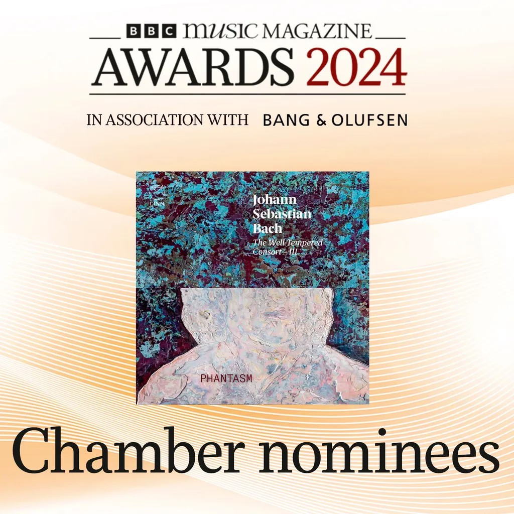 Good luck to all the nominees at this year's @MusicMagazine Awards, which take place tonight. We have our fingers crossed for @phantasmviol who is nominated in the Chamber category for J.S. Bach: The Well-Tempered Consort – III. ► Discover the album: lnk.to/TheWellTempere…