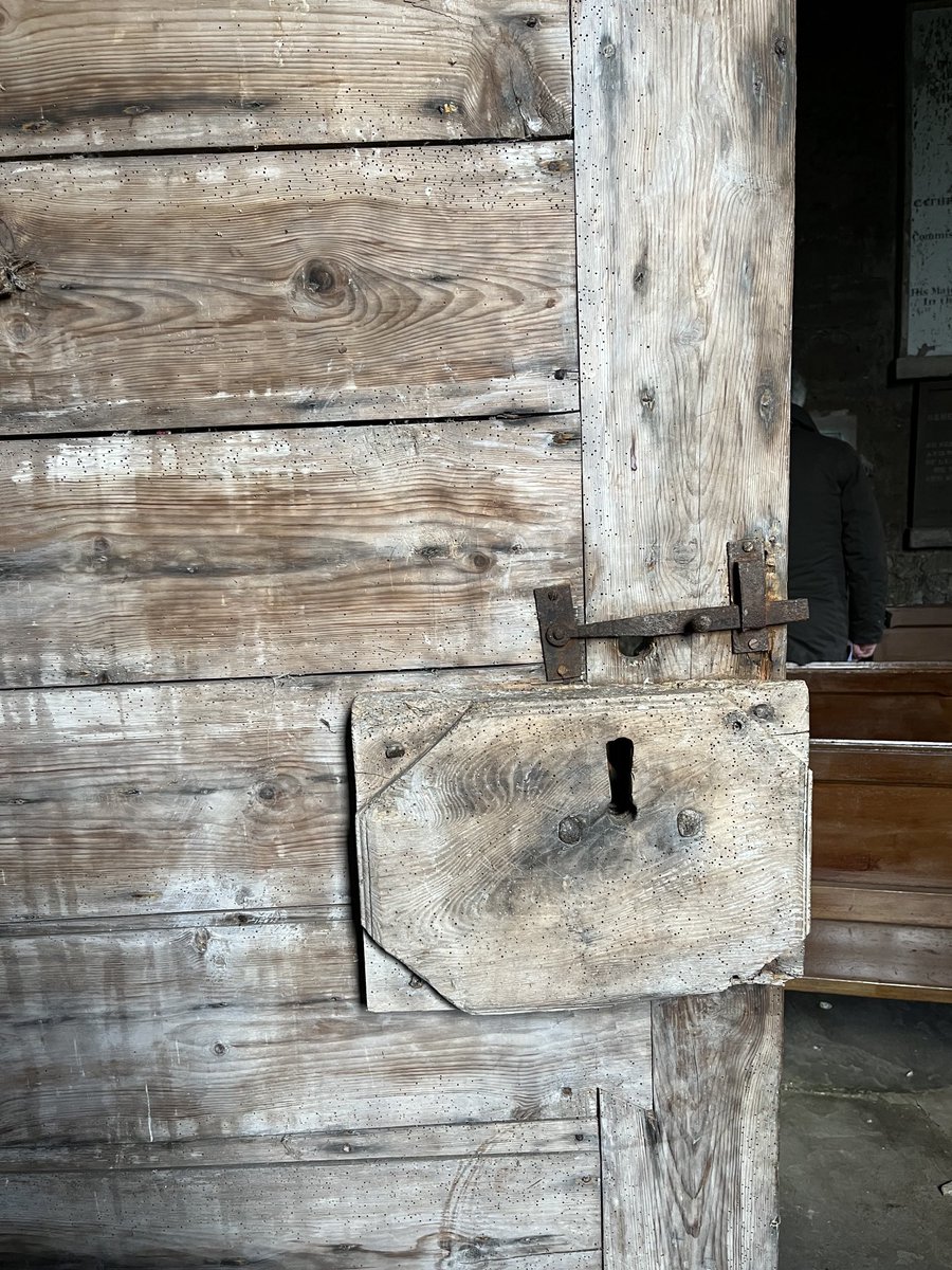 Chapel lock at Megginch castle .. keeping people in or out? #adoorableThursday