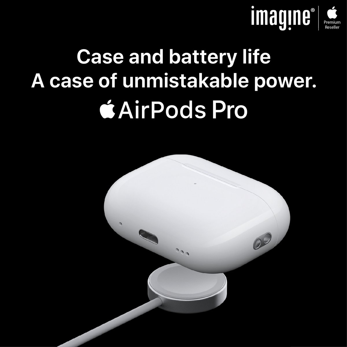 Recharge the MagSafe Charging Case with a USB‑C connector, Apple Watch charger, or MagSafe charger. You can also use a Qi‑certified charger. ✅ Upto ₹2,000* Instant Cashback on ICICI Bank Debit and Credit cards and SBI Credit cards. ✅ Upto ₹1,400* Instant In-store discount ✅