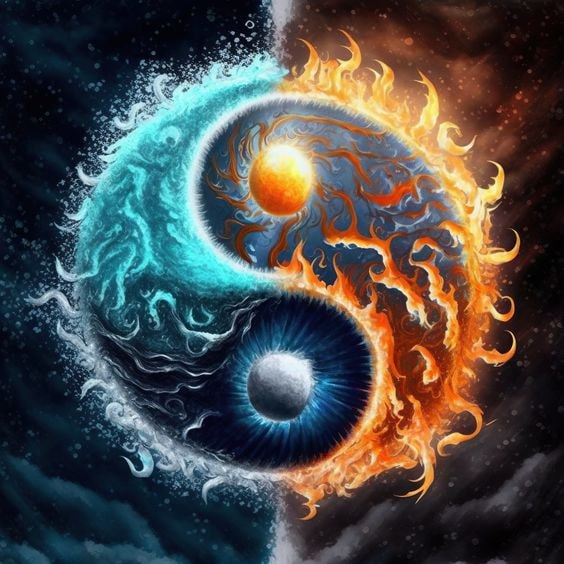 13thKai's tweet image. #Balance #YingYang