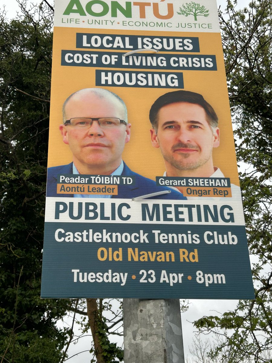 @Toibin1 @AontuIE if your going to have a meeting with the #ongar rep then atleast hold the meeting in the #ongarlea rather than #castleknocklea. There is atleast 10 schools and 2 community centres in Ongar.