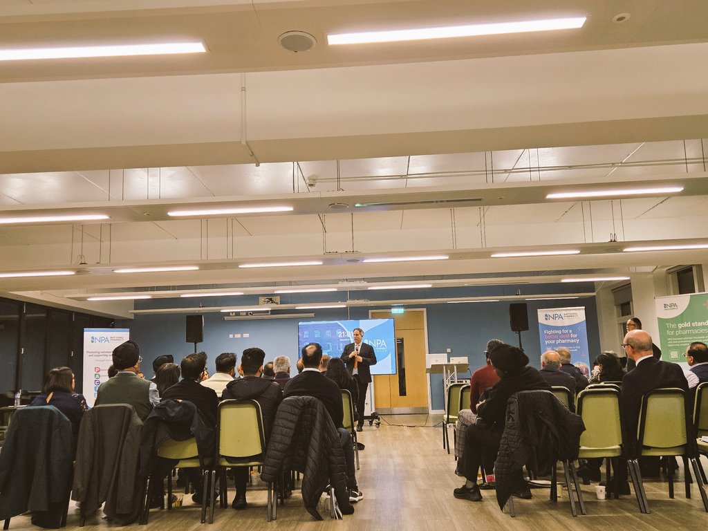 Delighted to meet lots of great @NPA1921 members at our Meet the NPA event last night in Ilford. We talked about the funding crisis, how pharmacies can navigate the challenges with Pharmacy First in England and how we need to fight for a new deal for pharmacy. #pharmacy #NHS