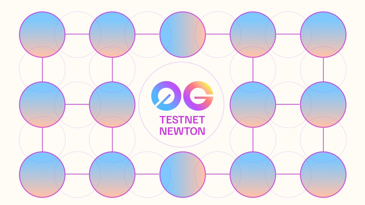 ‼️ 0G's Testnet Newton is Live ‼️

#0g_labs #DataAvailability #DecentralizedAI #ModularAI #AIChain #BlockchainInnovation #Web3