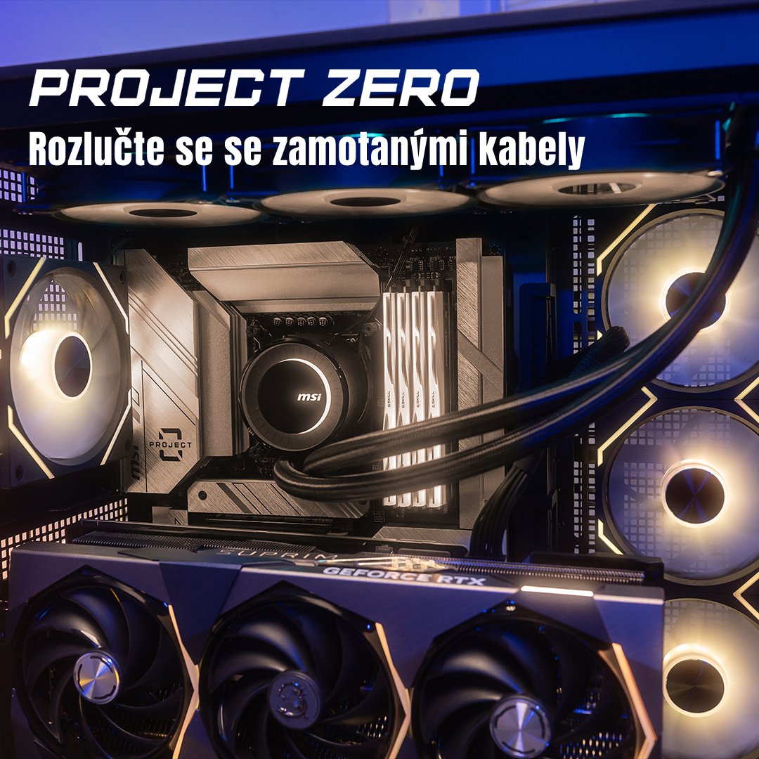 MSI_czsk's tweet image. Dobře vybavená, elegantně vypadající základní deska formátu MicroATX s velkým množstvím úložišť, rychlou sítí a dostatečným napájením pro procesory vlajkové třídy.
#MSIProjectZero #backconnect #pcbuild