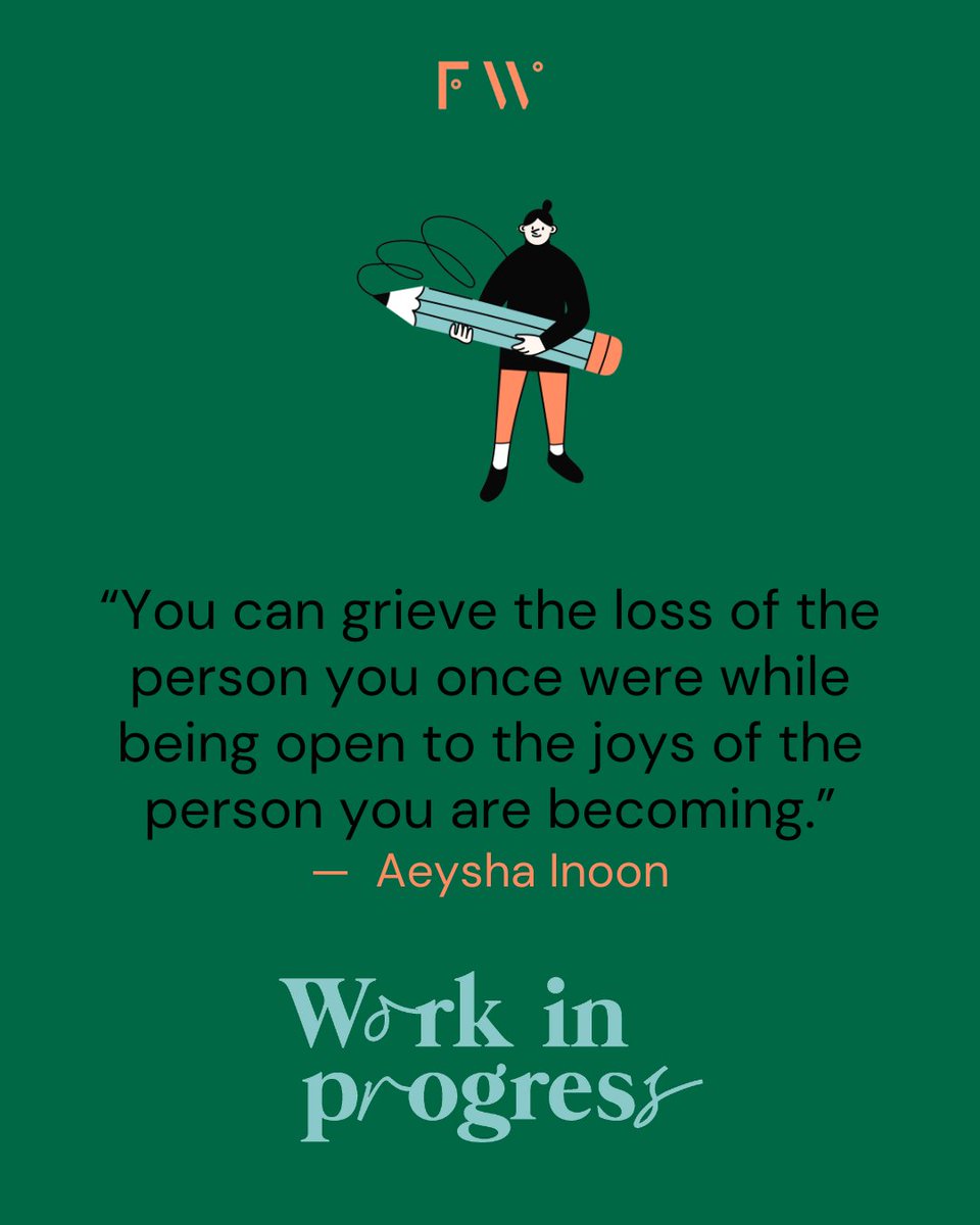 Recently Ayesha Inoon joined us to share what she has learned from trying to find a balance between tradition and individuality.

Become an FW member to check it Work In Progress, our member-only newsletter.