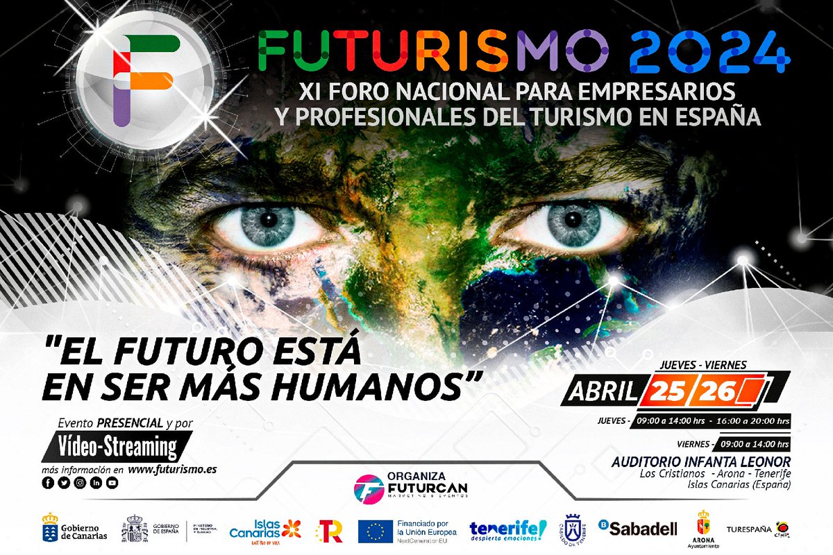 GASTRONOMÍA EN ZARAGOZA: ¡APUNTATE YA AL VIDEOSTREAMING GRATUITO DE FUTURIS... gastronomiazgz.blogspot.com/2024/04/apunta…
@Fu_Turismo
#Futurismo #FuturoYTurismo #ExitoEmpresarial #MarkeringYComunicacion #ForoTurismo #ForoInternacional #CongresoTurismo 
#gastroturismozgz12
#GASTRONOMÍAENZARAGOZA