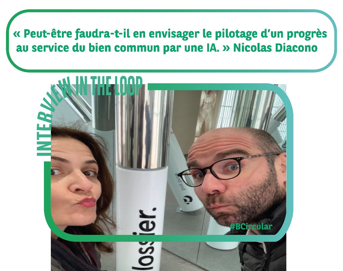 2 mn de lecture sur @LinkedIn pour une Interview In The Loop qui vous emmènera loin avec mon frangin pro @nincoroby 😝 What else ? #EconomieCirculaire #IA #Prospective #CircularEconomy ♻️ linkedin.com/posts/cecile-g…