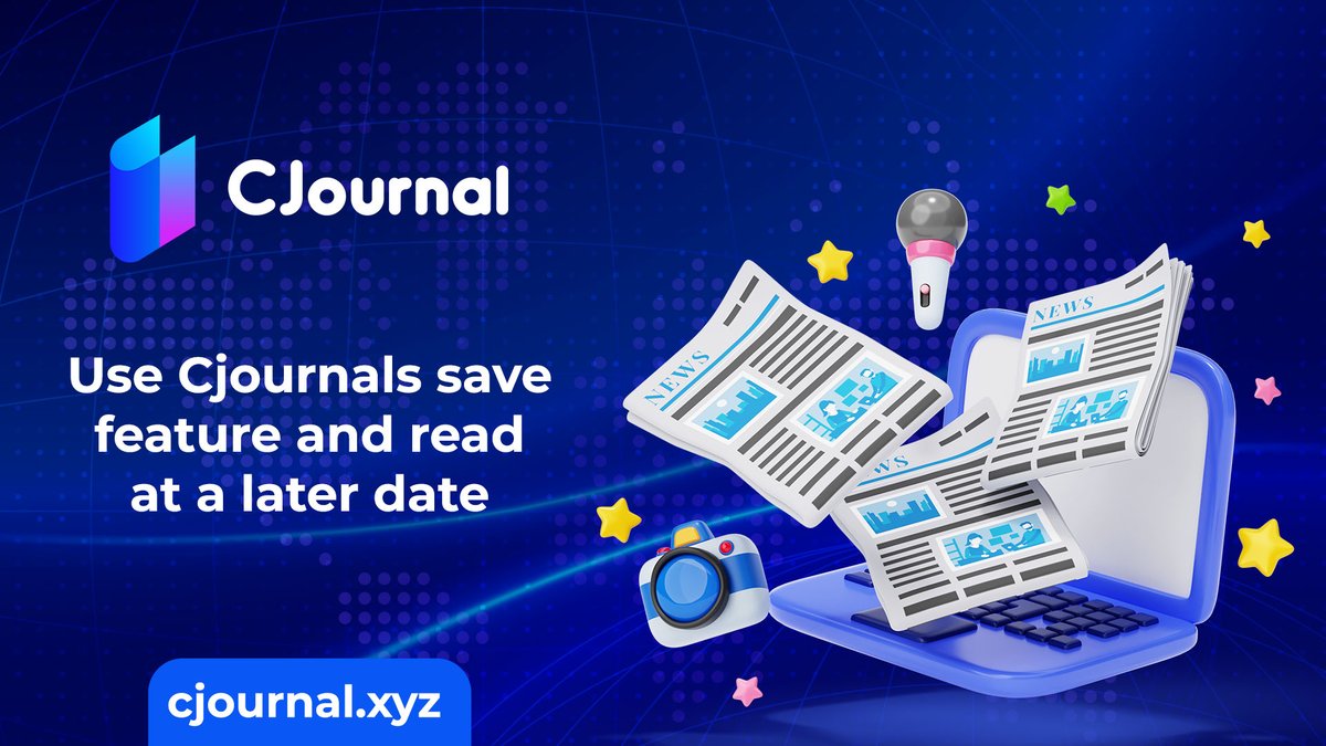 Seen an interesting article you want to read later🤔  No problem! Use the #Cjournal save feature and read at a later date🗓  Our algorithm will help you find other articles we think you’ll love♥️  $CJL $UCJL