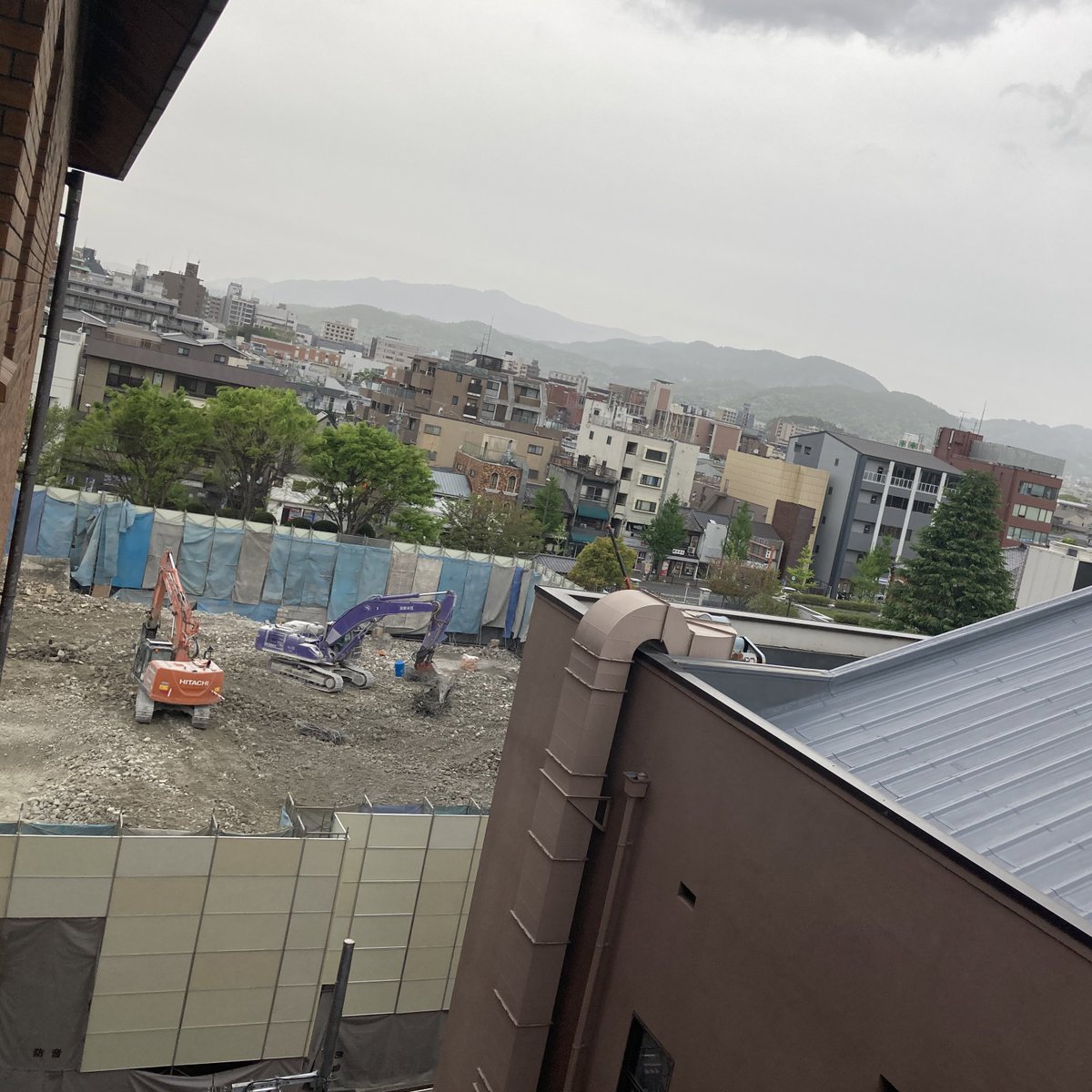 今出川図書館がついに更地になってしまった