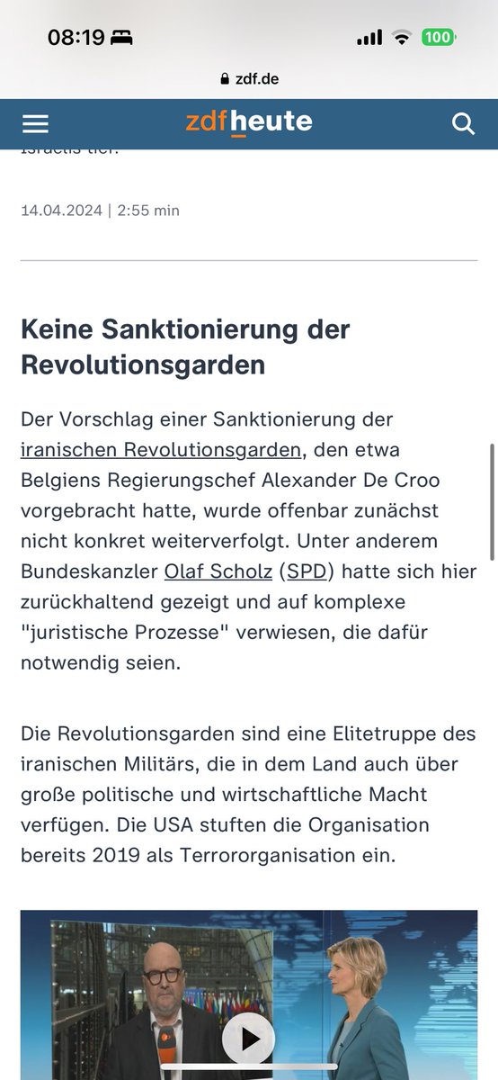 Ihr wollt mich doch alle verarschen ??? Was haben diese mullahs gegen euch so in der Hand? Warum kriecht ihr ihnen so in den Arsch? Meint ihr es ändert sich irgendwas wenn ihr immer so weitermacht? #IRGCterrorists‌